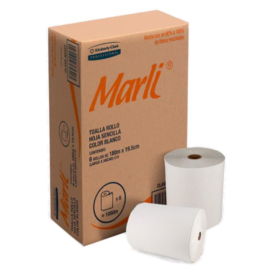 Toalla para manos en rollo Marli® 180 m. 92257