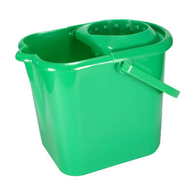 Cubeta con exprimidor verde 16.5 L 3800310 jofel