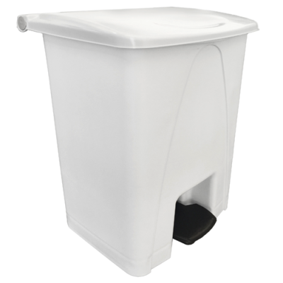 Cesto de pedal 80L blanco 8542BL