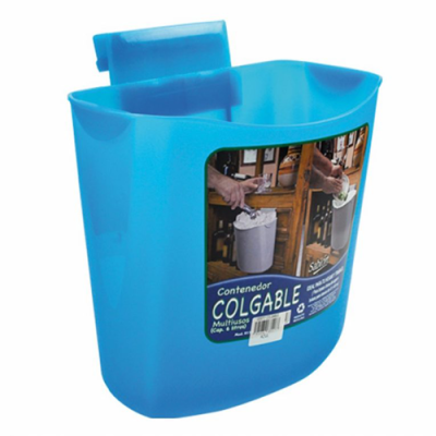 Cesto contenedor colgable azul 8117AZ