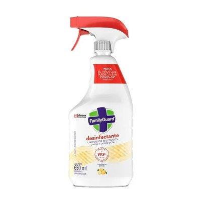 Family Guard Desinfectante Limpiador Multiusos Cítrica 650 ml