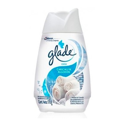 Glade® Cono Caricias de Algodón 170 gr