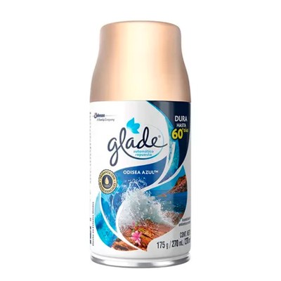 Glade® Automático Aerosol 3 en 1 Repuesto Odisea Azul