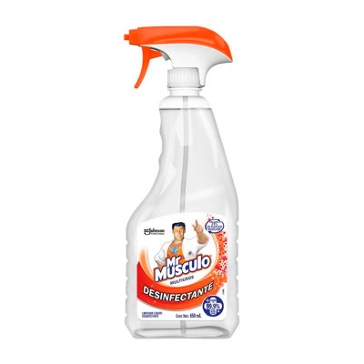 Mr Músculo Limpiador Multiusos Desinfectante 650 ml