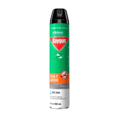 Baygon® Insecticida casa y jardín 400 ml.