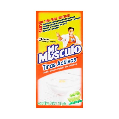 Mr Músculo® Tiras Activas Lima Fresca