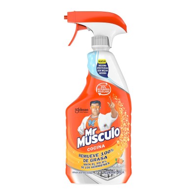 Mr Músculo® Cocina Limpieza poderosa aroma naranja 650 ml.