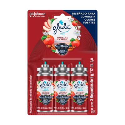 Glade® Toque® Repuesto 3 pack Manzana y Canela