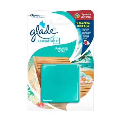 Glade® Sensations Repuesto Paraíso Azul