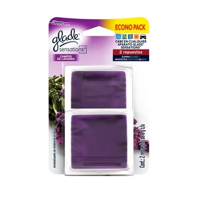 Glade® Sensations Repuesto 2 pack Campos de Lavanda