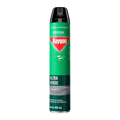 Baygon Insecticida Ultra Verde 400 ml