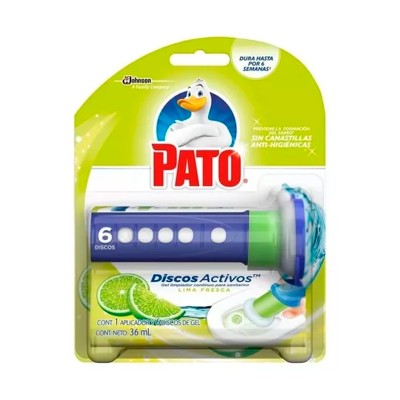 Pato® Discos Activos Lima Fresca 38 gr.