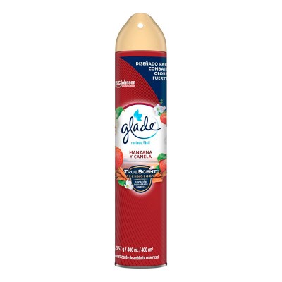 Glade® Aerosol Manzana y Canela 400 ml