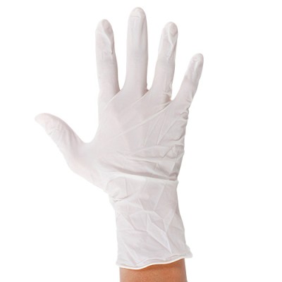 Guantes de látex desechables GRANDE Safe&Clean