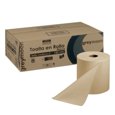 Toalla en rollo Greymoon Universal 180 m Kraft LUTK180-06