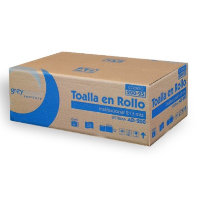 Toalla en rollo Greymoon Premium TAD 213 m AD200-25