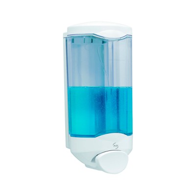 Dispensador de Jabón con pulsador 1L  JVD CRYSTAL 844102