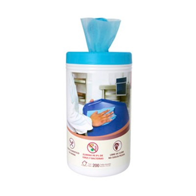 Toalla Sanitizante Grado Alimenticio Gourmet 200 toallas