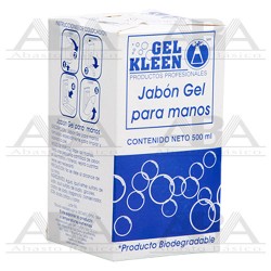 Gel Kleen® Jabón gel cartucho Almendras 500 ml