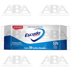 Toallitas Húmedas para manos Antibacteriales Escudo