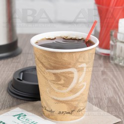 Vaso de papel para bebidas calientes 378MS 8oz / 237 ml