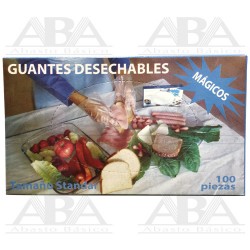 Guante de polipapel 100 piezas