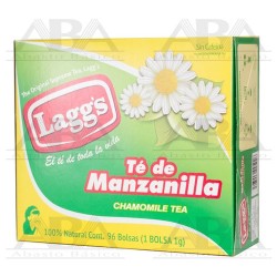 Té de manzanilla Laggs 96 sobres