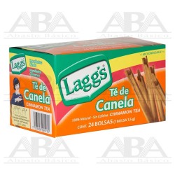 Té de Canela Laggs 24 bolsas