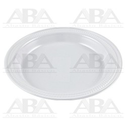 Plato liso desechable blanco No.825 Festy Narsa