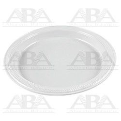 Plato liso desechable blanco No.820 Festy Narsa