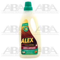 Alex Abrillantador para pisos de madera 750 ml.